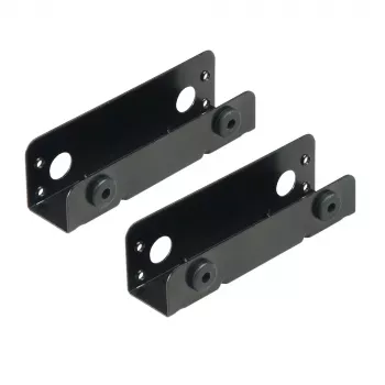 Akasa AK-HDA-08BK 5,25-Zoll-auf-3,5-Zoll-Laufwerksschacht-Adapter – Schwarz