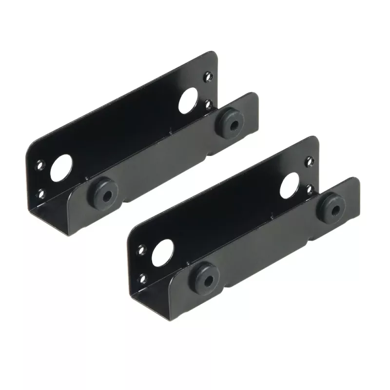 Akasa AK-HDA-08BK 5,25-Zoll-auf-3,5-Zoll-Laufwerksschacht-Adapter – Schwarz