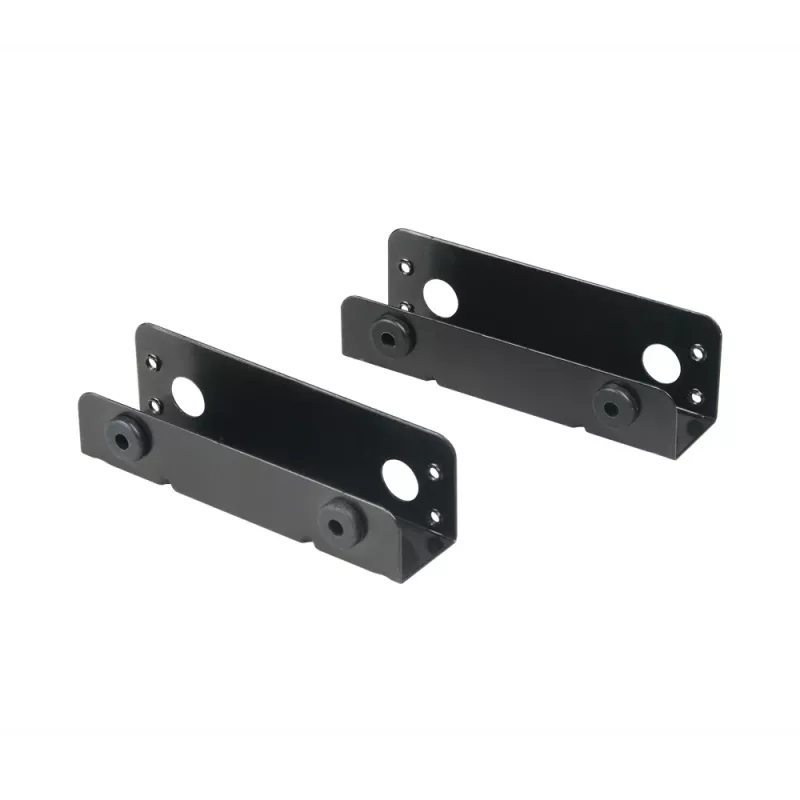 Akasa AK-HDA-08BK 5,25-Zoll-auf-3,5-Zoll-Laufwerksschacht-Adapter – Schwarz