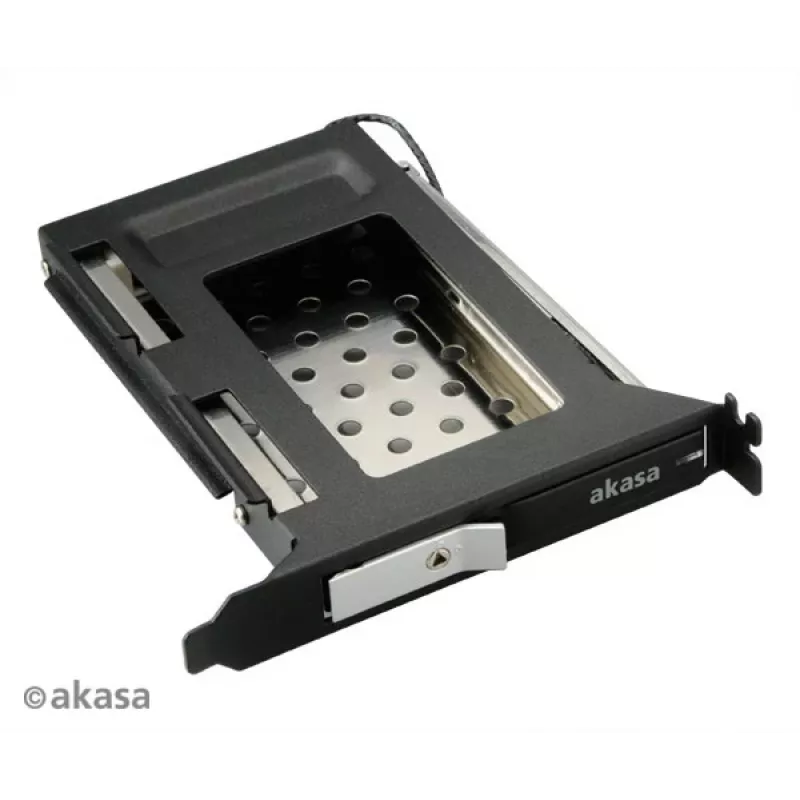 Akasa Lokstor M23 - Mobile Storage Rack - 2,5 Zoll (6,4 cm)