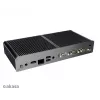 Akasa Tesla T Lüfterloses NUC-Gehäuse - Schwarz - UCFF - USB