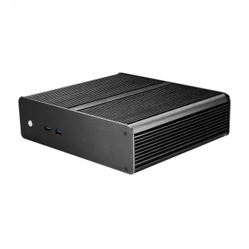 Akasa Euler T Mini Tower PC Gehäuse Schwarz Mini-ITX Aluminium 2,5 Zoll