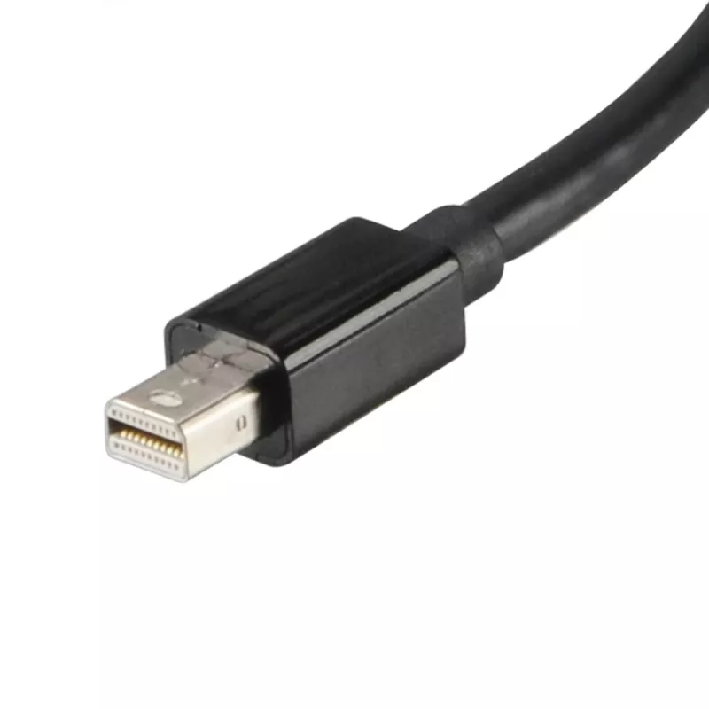 Akasa Mini DisplayPort Male to HDMI Female Video Adapter - 4K@30Hz, Schwarz
