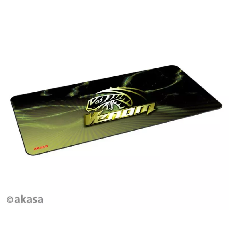 Akasa AK-MPD-03YL Pattern Rubber Gaming Mouse Pad - Yellow/Black, 320x270x3mm