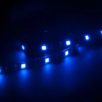 Akasa Vegas M AK-LD05-50BL Blue LED Strip für PC-Gehäusebeleuchtung, 50cm, magnetisch, 12V