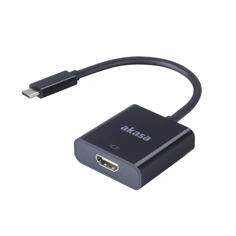 Akasa Externer Video-Adapter - USB-C auf HDMI - 4K@60Hz - Schwarz