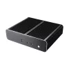 Akasa Euler TX Lüfterloses Thin Mini-ITX Gehäuse - Aluminium - Schwarz