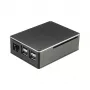 Akasa A-RA02-M1B Raspberry Pi Gehäuse - Aluminium - lüfterlose passive Kühlung - Schwarz