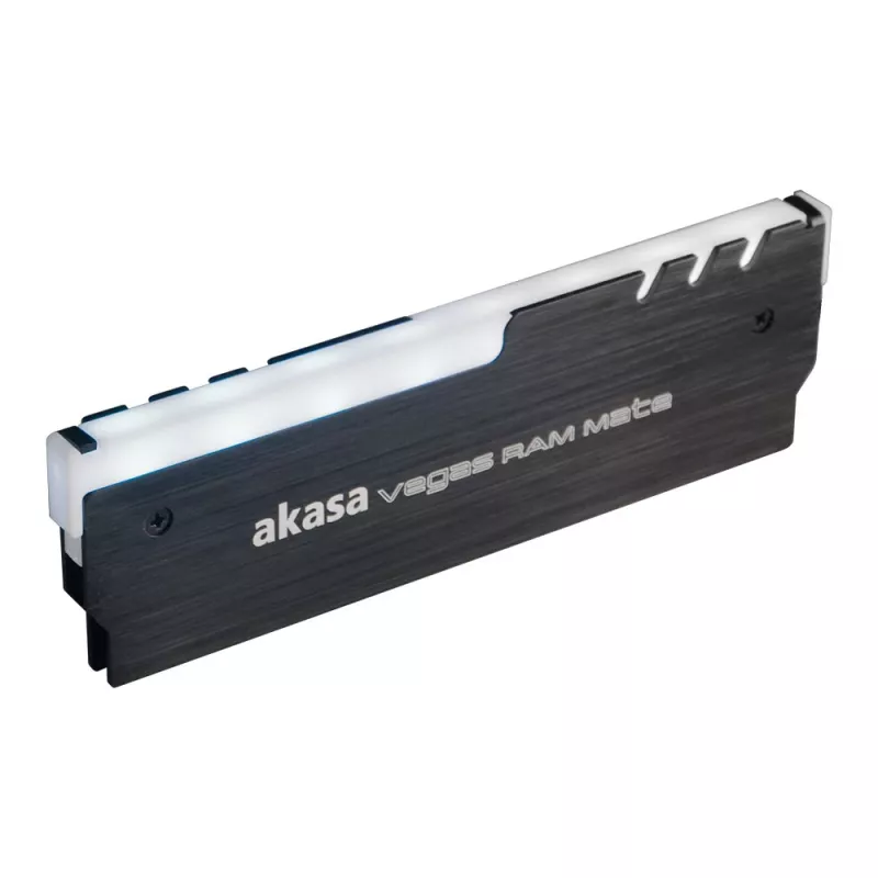 Akasa AK-MX248 Vegas RAM Mate Addressable RGB Kühlkörper - Schwarz