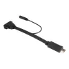 Akasa AK-CBHD18-20BK HDMI-auf-VGA-Adapterkabel 0,2 m Schwarz