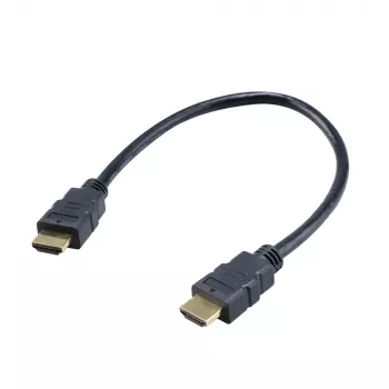 Akasa AK-CBHD25-30BK HDMI 2.0 Kabel 0,3 m Schwarz