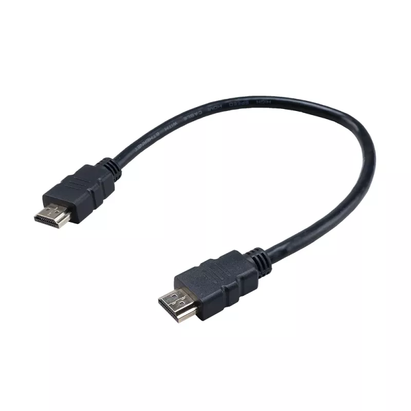 Akasa AK-CBHD25-30BK HDMI 2.0 Kabel 0,3 m Schwarz
