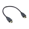 Akasa AK-CBHD25-30BK HDMI 2.0 Kabel 0,3 m Schwarz
