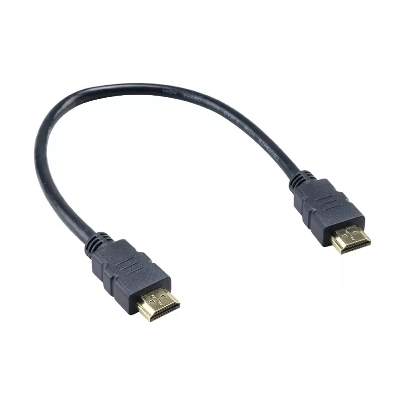 Akasa AK-CBHD25-30BK HDMI 2.0 Kabel 0,3 m Schwarz