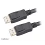 Akasa AK-CBDP23-50BK DisplayPort 1.4 Kabel 5 m Schwarz