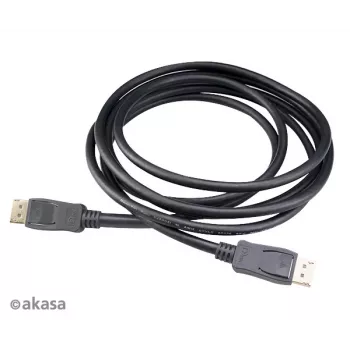 Akasa AK-CBDP23-50BK DisplayPort 1.4 Kabel 5 m Schwarz