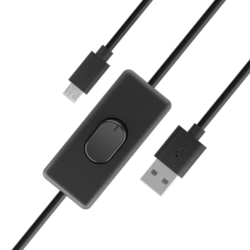 Akasa AK-CBUB58-15BK USB 2.0 Kabel - USB-A auf Micro-USB-B - 1,5 m - Schwarz