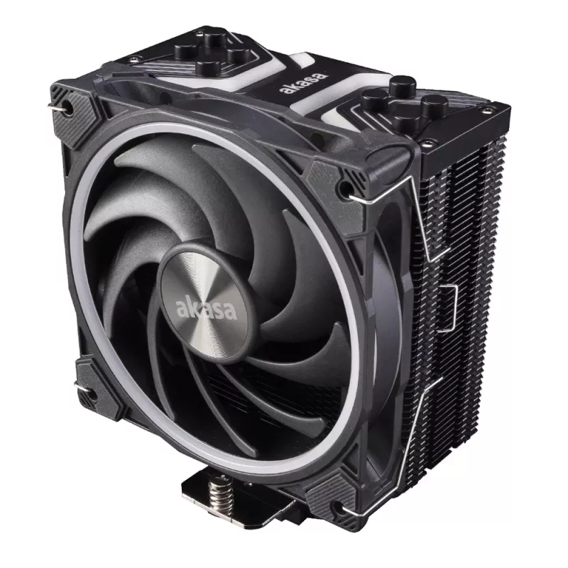 Akasa Soho H4 CPU-Kühler, 120 mm, 500-2000 RPM, 31,8 dB, 52,91 CFM