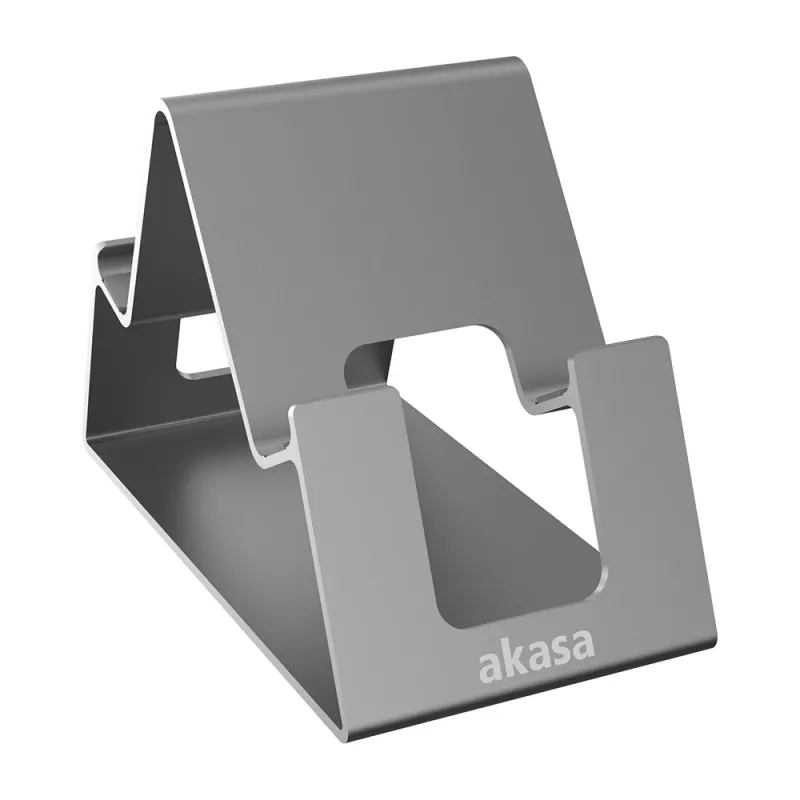 Akasa Aries Pico Aluminium Telefon- & Tablet-Ständer Grau