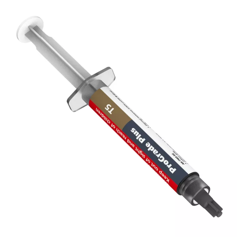 Akasa T5 Pro-Grade+ Wärmeleitpaste - 5,2 W/m·K - Grau - 0,04 °C/W - 2,6 g/cm³ - -50 bis 250 °C