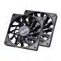 Akasa SlimFan 12015 EBR/PWM 2er-Pack - 30 dB - 600 U/min