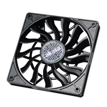 Akasa SlimFan 12015 EBR/PWM 2er-Pack - 30 dB - 600 U/min