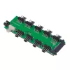 Akasa FLEXA FP10H PWM Fan Header Expander 1 auf 10 mit 30cm Kabel