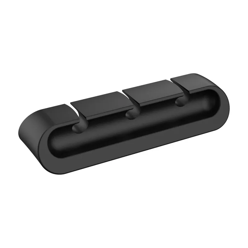 Akasa Cable Cord Holder 3x3-port + 2x5-port Black