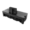 Akasa G-Nexus P24 90° 12VHPWR Adapter 12+4 Pin Stecker auf 3x 8-Pin Buchse, 600W, Schwarz