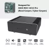 Akasa Maxwell RC Pro Premium Lüfterloses Gehäuse für ASUS NUC 14 Pro Revel