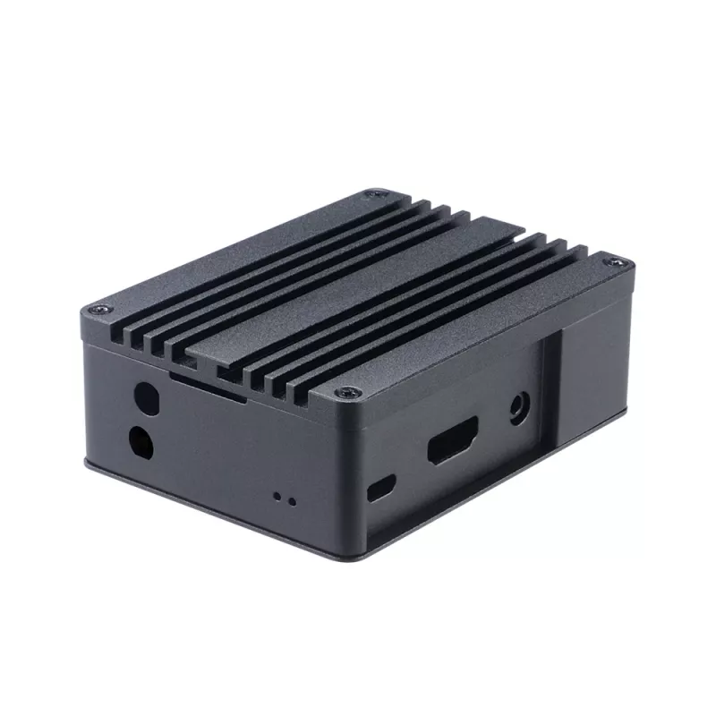 Akasa Raspberry Pi Model 3B+/B Aluminiumgehäuse - Schwarz
