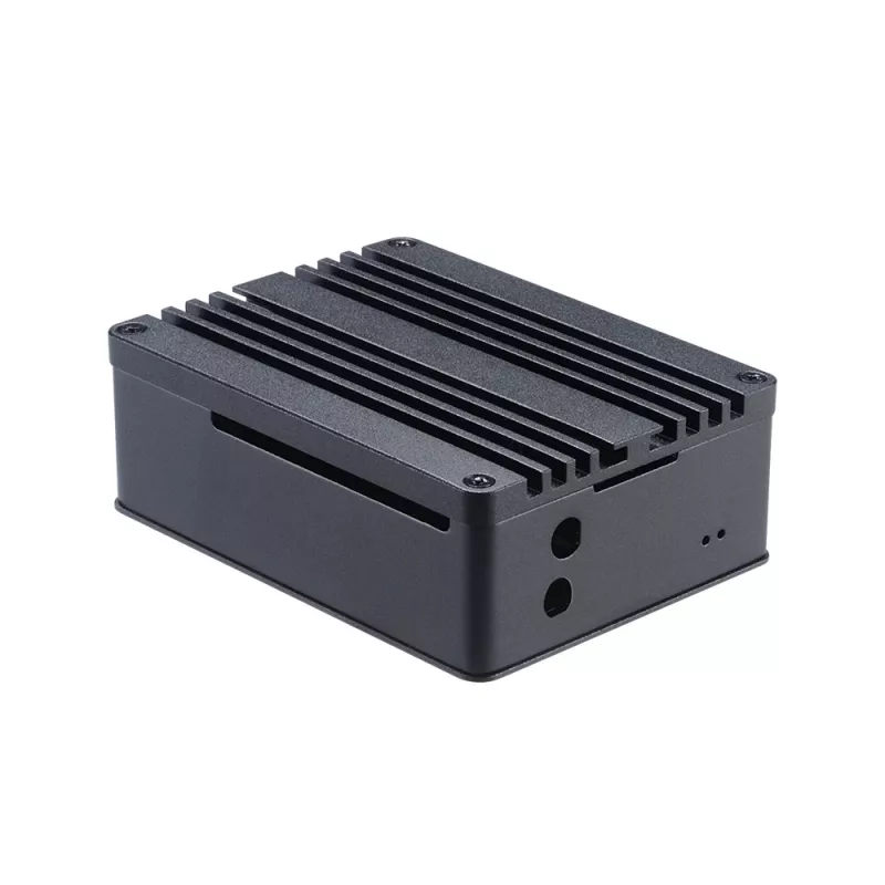 Akasa Raspberry Pi Model 3B+/B Aluminiumgehäuse - Schwarz