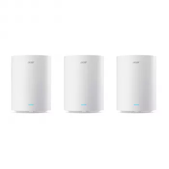 Acer Ovia T360 Wi-Fi 6 Mesh Router Triple Pack (3 Units) - AX3000, Dual-Band, Abdeckung bis zu 7.500 sq. ft.