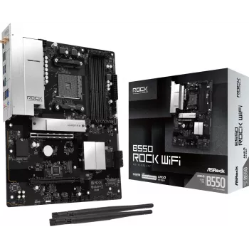 ASRock B550 ROCK WiFi ATX AM4 Motherboard