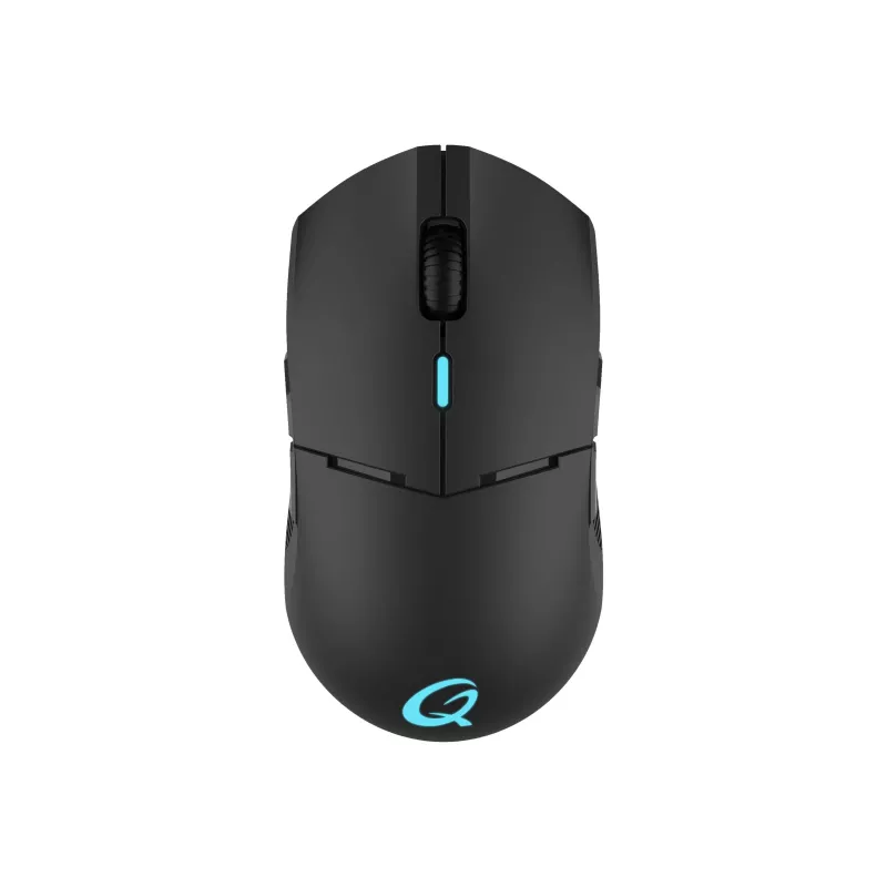 QPAD DX-900 Kabellose Optische Gaming-Maus - 8 Tasten, 12000 DPI, beidhändig, RGB