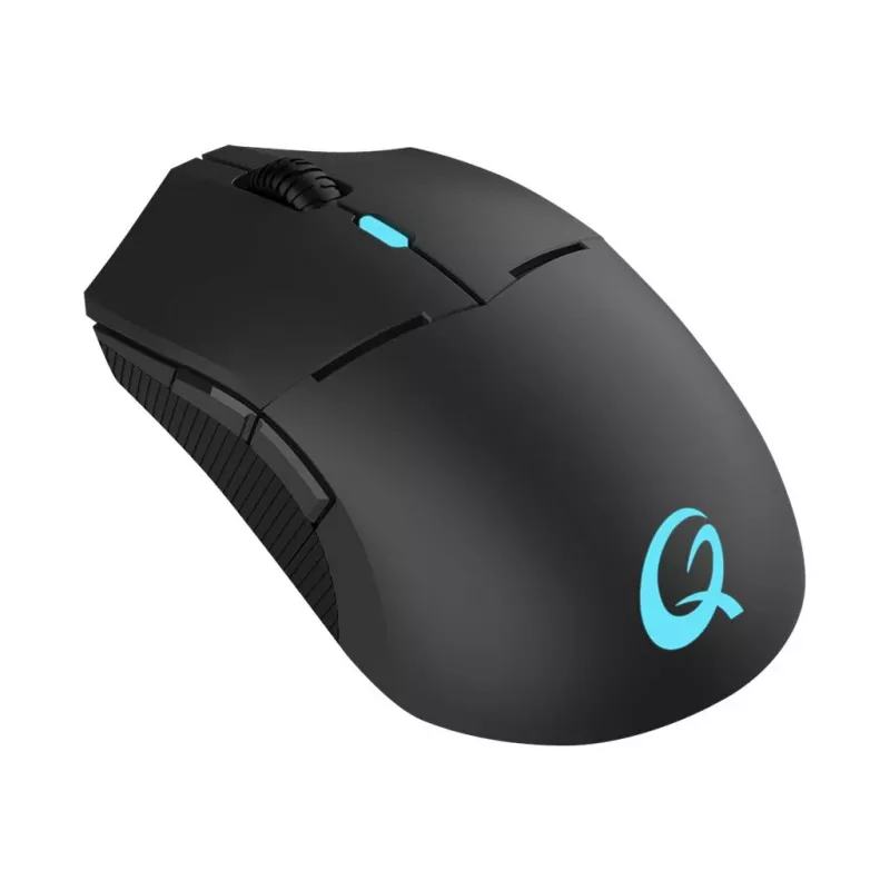 QPAD DX-900 Kabellose Optische Gaming-Maus - 8 Tasten, 12000 DPI, beidhändig, RGB