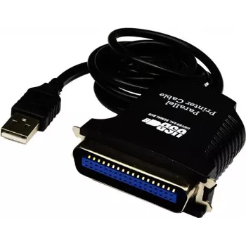 Exsys EX-1300-2 USB-auf-Parallel-Adapterkabel - 1m - Schwarz