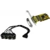 EXSYS EX-41388 PCI 8S Seriell RS-232 Karte mit Low-Profile-Bügel (SystemBase)