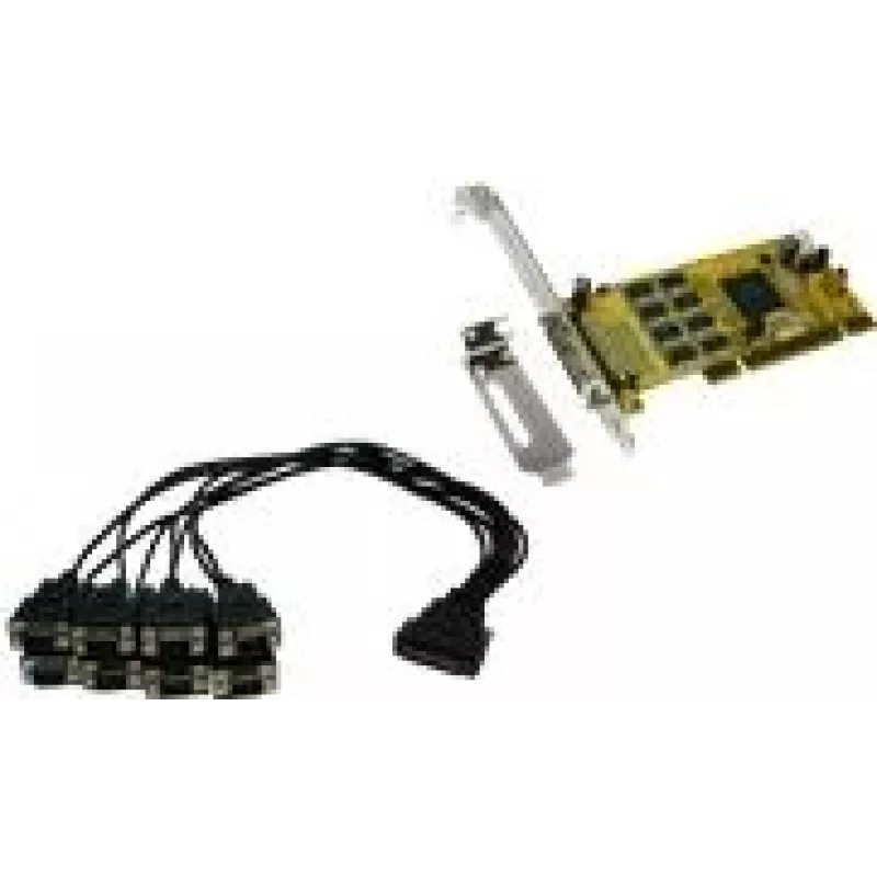 EXSYS EX-41388 PCI 8S Seriell RS-232 Karte mit Low-Profile-Bügel (SystemBase)
