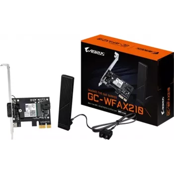 GIGABYTE GC-WFAX210 Wi-Fi 6E PCIe x1 Erweiterungskarte mit Bluetooth 5.2