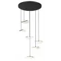 MILALI 44cm Pendelleuchte Matt Schwarz E27