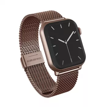 BURGA Metal Mesh Elegance Apple Watch Armband 38/40 mm Roségold