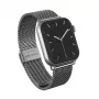 BURGA Metal Mesh Elegance für Apple Watch 42/44 mm (Silber)