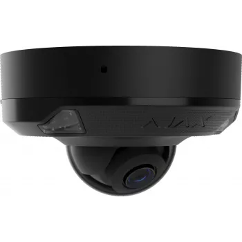 AJAX Netzwerkkamera DomeCam Mini HL (8 MP/2,8 mm) Schwarz