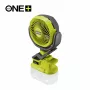 RYOBI ONE+ 18V Akku-Klemmventilator (Nur Werkzeug) - 280 CFM, 360° Drehung