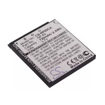 CAMERON SINO NP-60 / NP60 Wiederaufladbarer Li-Ion-Akku für Casio Exilim Kameras