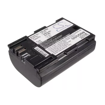 CAMERON SINO CS-LPE6 Ersatzakku für Canon LP-E6/LP-E6N/LP-E6NH, 1800mAh, 7.4V, Li-ion, Schwarz