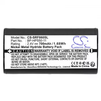 Cameron Sino Akku Typ BP-HP550-11 für Sony MDR RF860 RF4000 RF970 RF925 RF850 RF840 RF810 IF245RK / CS-SRF860SL