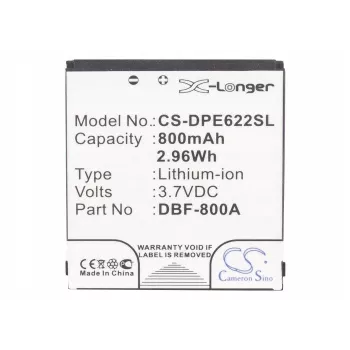 CAMERON SINO Ersatzakku DBF-800A/800B/800C/800D/800E für Doro PhoneEasy 622 606 520 621 613 631 - CS-DPE622SL