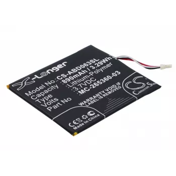 Cameron Sino Akku für Amazon Kindle 7./8. Gen (MC-265360-03, 58-000083, 58-000151) - 1500mAh